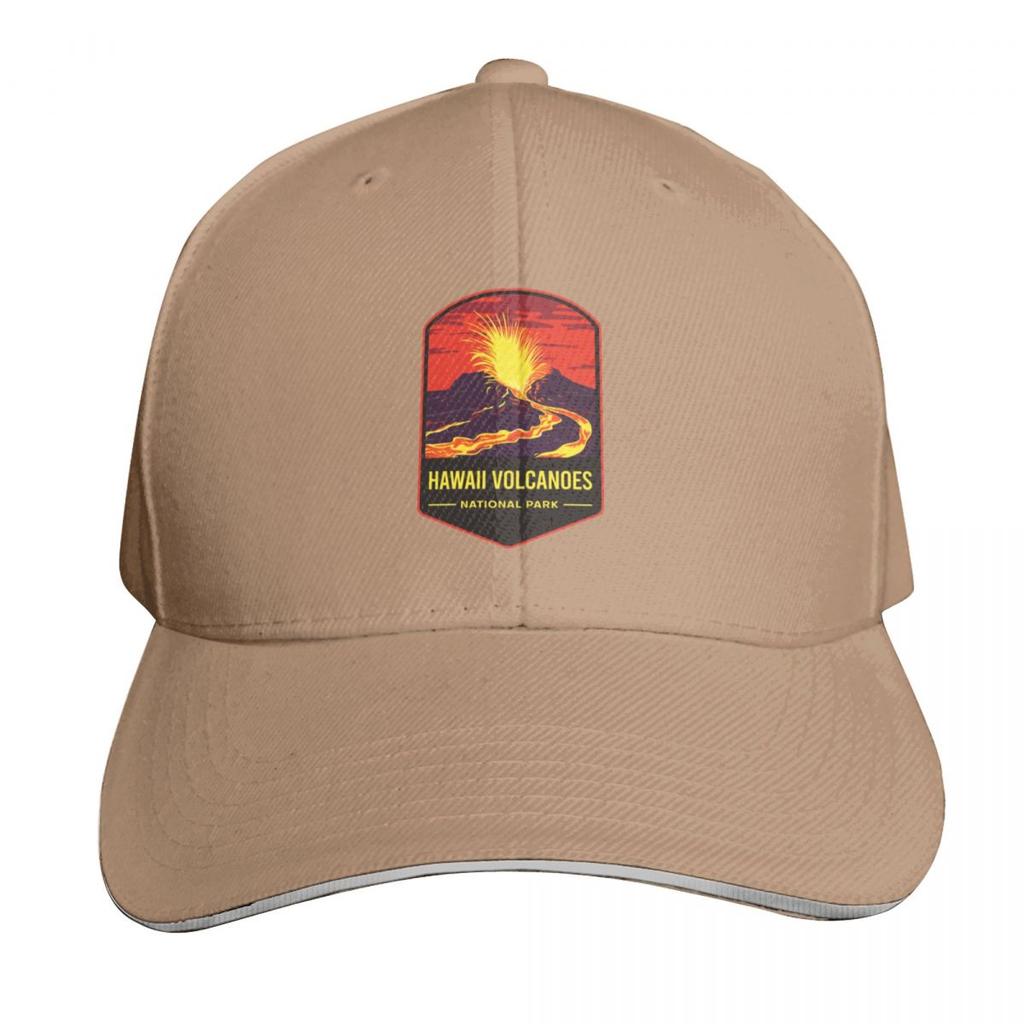 Hawaii Volcanoes National Park Baseball Cap GentleUnisex Hat Fishing Hat Fashion Beach Luxury Unisex Cap Golf Women Unisexs