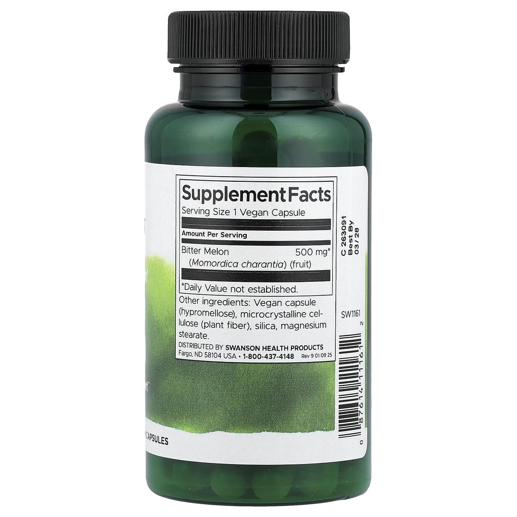 Full Spectrum® Bitter Melon, 500Mg, 60 Veggie Capsules