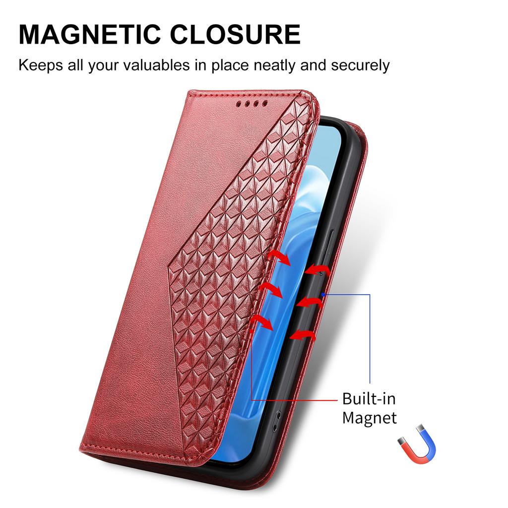 Für Samsung Galaxy M35 5G Hülle Kalbsledertextur PU-Leder Handyhülle mit Brieftasche