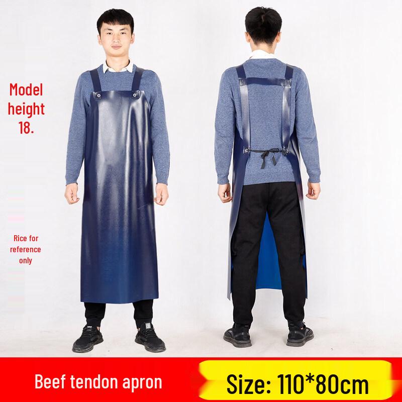 Sleeveless PVC Waterproof Oil-Proof Apron