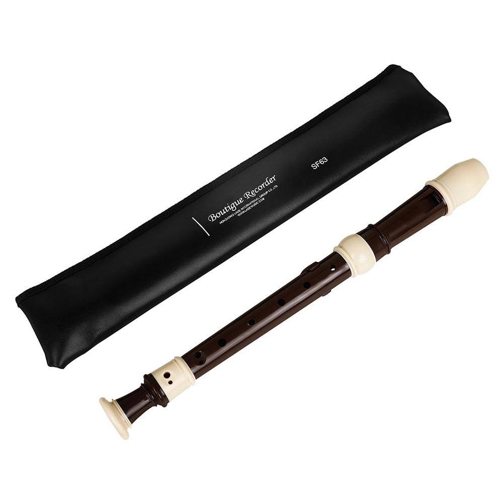 Alto Recorder C Key Recorder Instrument 8 Holes Soprano Recorder With Cleaning Rod Cloth Recorder For Beginners Kids