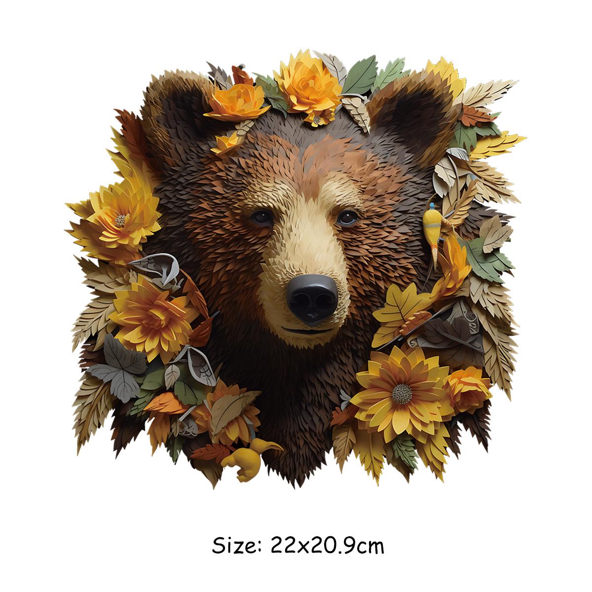 

Термопресс-наклейки с рисунком животных, моющиеся аксессуары для одежды, новые термопереносные наклейки «сделай сам», утюг на переносе