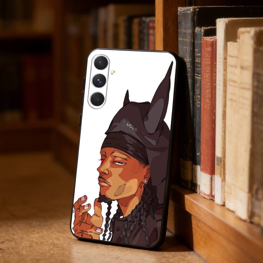 Singer P-Playboi C-Carti Phone Case For Samsung S26,S25,S24,S23,S22,S21,Plus,Fe,Lite,Others Black Cover