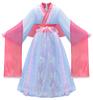 Otohime Costume for Japanese Light Size 100 Kids, Cosplay, Halloween, Girls, Orihime, Style, Recital, Gift, Blue,