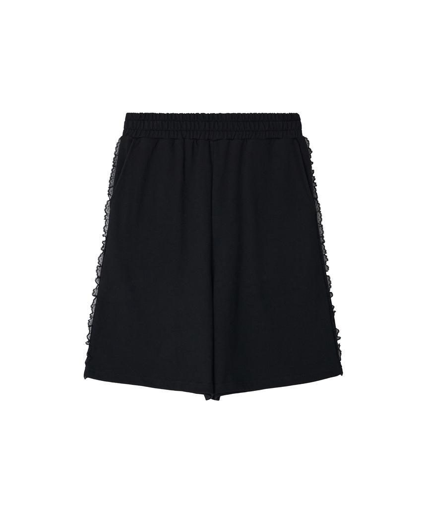 Iteoneolmomeonteu Race Track Shorts - Black
