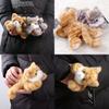 Cute Cartoon Striped Cat Crouching Plush Toy Doll For Kids And Giftgiving
