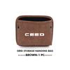 Car Door Storage Boxes Drink Card Key Sunglasses Holder Storage Bags Accessories For KIA Stinger Optima Cerato Soul Venga Forte