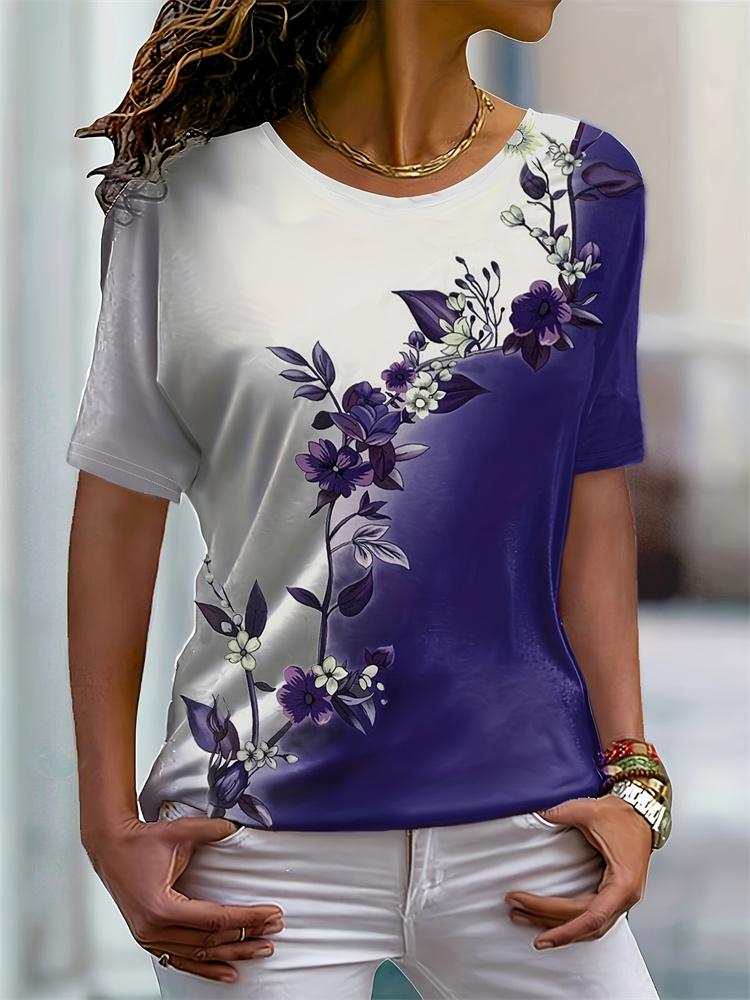 Easter Women's Casual T-shirt Jesus Alphabet Print Women's Crew Neck Short Sleeve Top Everyday Street Fashion Women's Y2k Tops