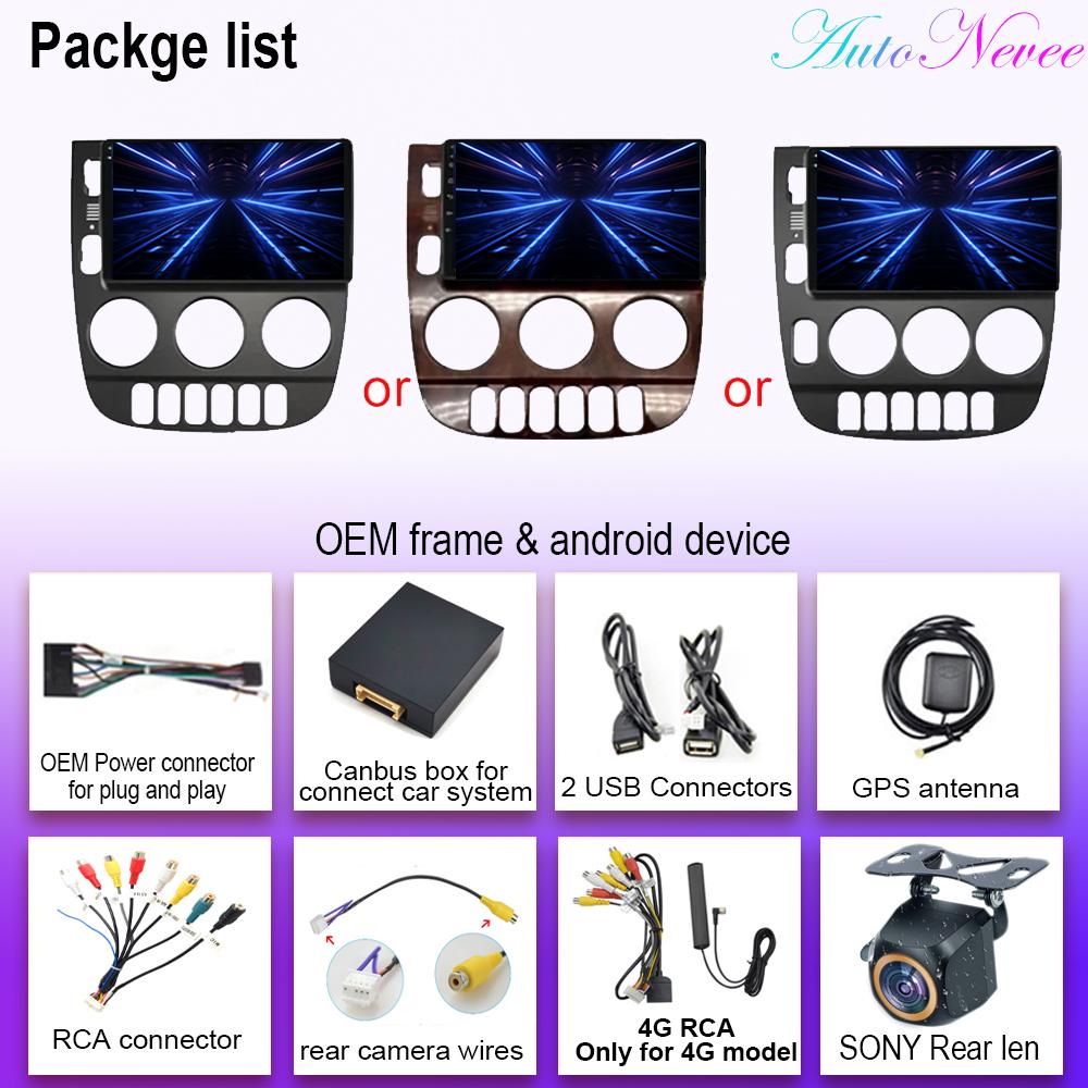 Android 14 For Mercedes Benz M-Class W163 ML 1998 - 2006 Auto Radio GPS Navigation Stereo Head Unit Multimedia Player DashCam BT