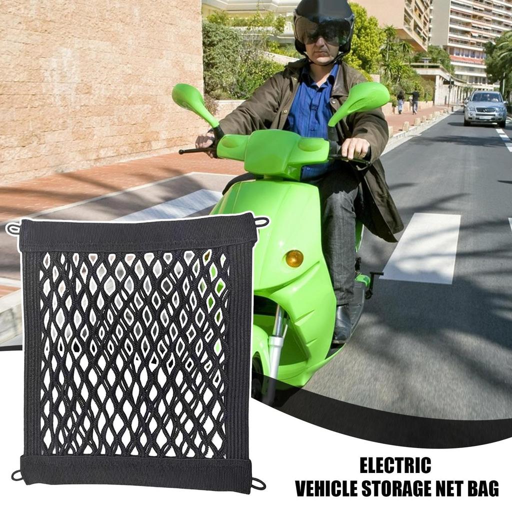 Cargo Net Bike - Elastic Luggage Net, Secure Elastic Bungee Cord | Heavy Duty