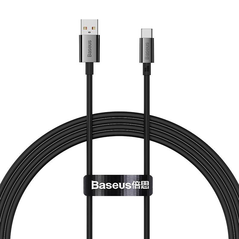 Kabel Usb Do Usb-C Baseus Superior 100W 1,5M (Czarny)