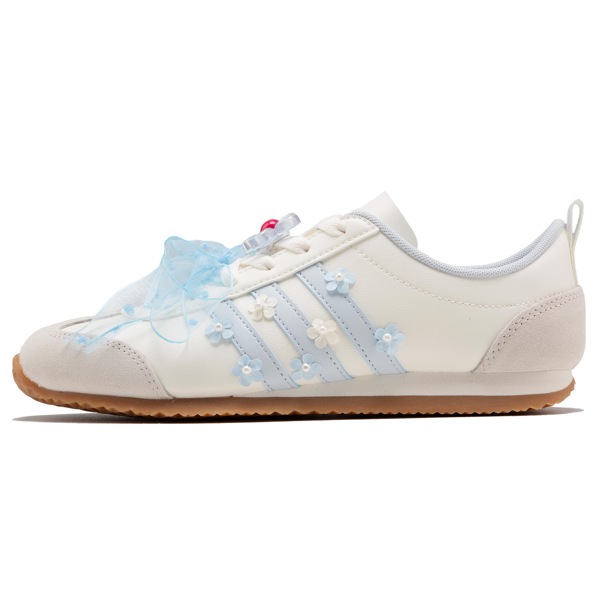 

Adidas VS JOG 2.0 Slip Resistant Abrasion Resistant Low top Casual Shoes Unisex Blue White JS4462(TeamF-) 38