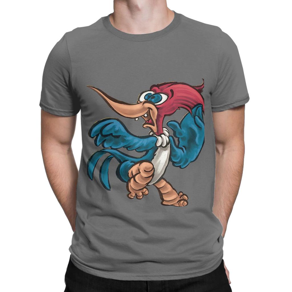 Holzig Neuheit 100 Baumwolle T-Shirt Woody Woodpecker Oberteile T-Shirts Für Unisex