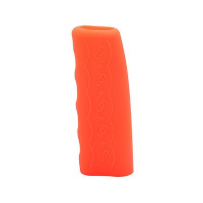 Car Handbrake Cover Orange Silicone Car Anti-Slip Handbrake Cover Protective Sleeve 1 Pack