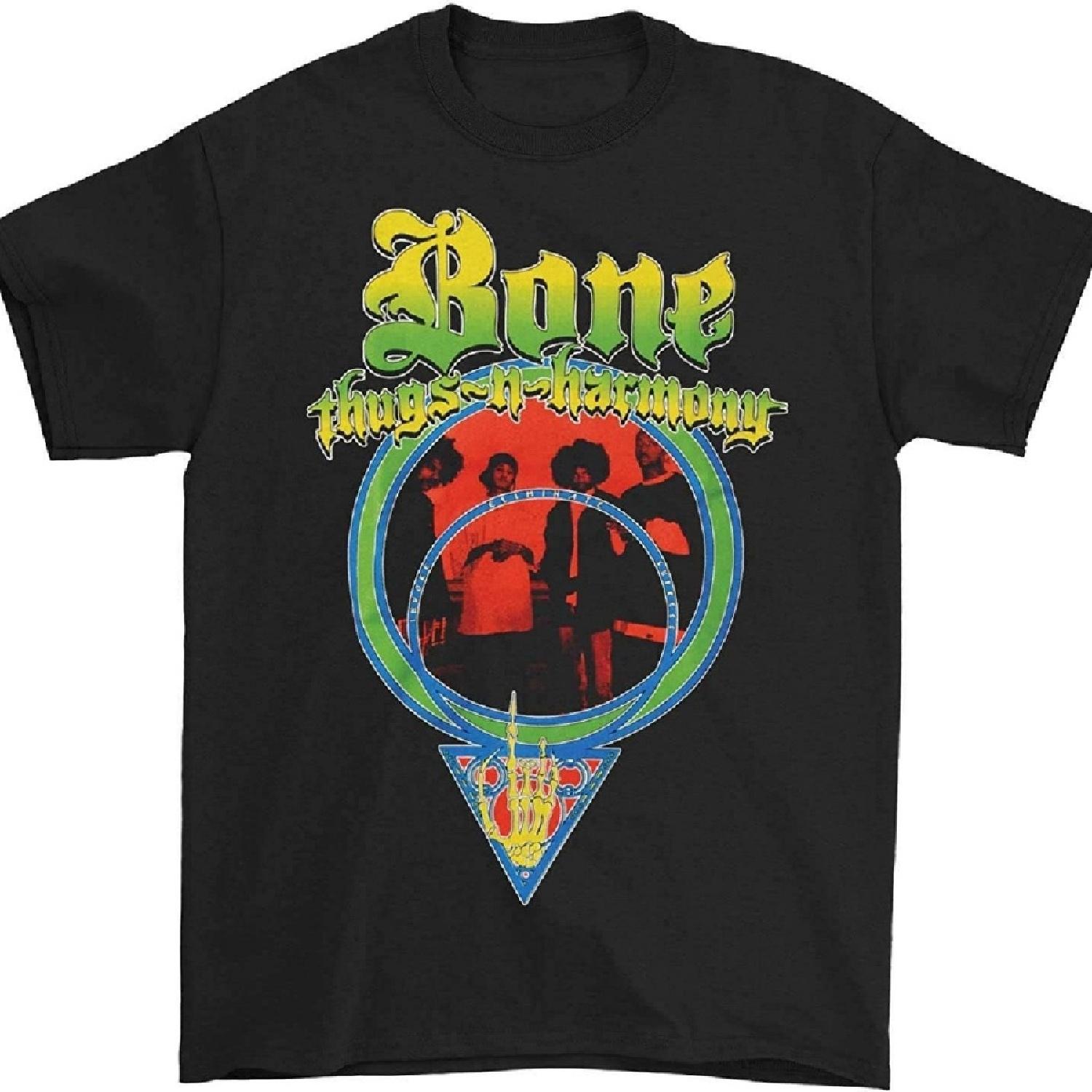 

Bone Thugs-N-Harmony Men s I.E.S. T-Shirt Black Licensed Control Industry Merchandise S