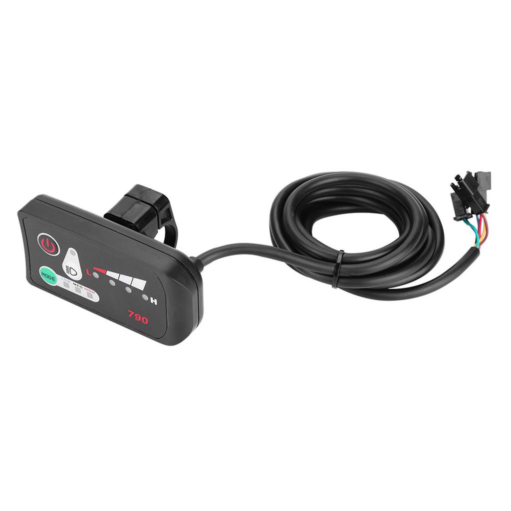 Waterproof LED Display Control Panel DIY Accessory Part for Electric Bike Scooter (24V)