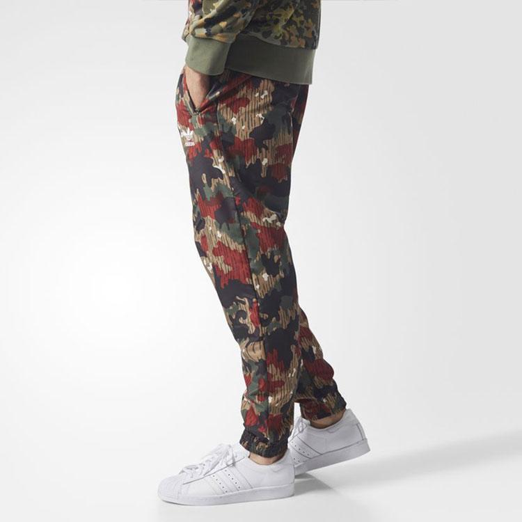 Adidas Originals Trefoil X Pharrell Williams Hu Graphic Joggers Men Bottoms Multicolor CY7870