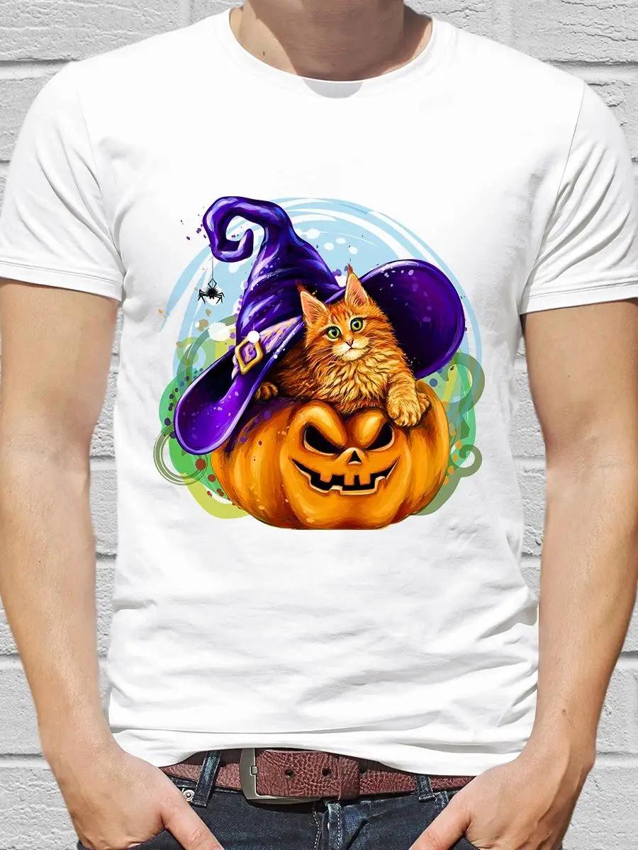 Halloween cute kitten T-shirt S