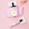 Ins Quan Zhilong Vinyl Umbrella Fully Automatic Umbrella Male And Female Students Gd Small Daisy Folding Sun And Rain Dual-Purpo