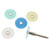 Mandrel 12/14mm Polishing Disc Polishing Discs 80pcs