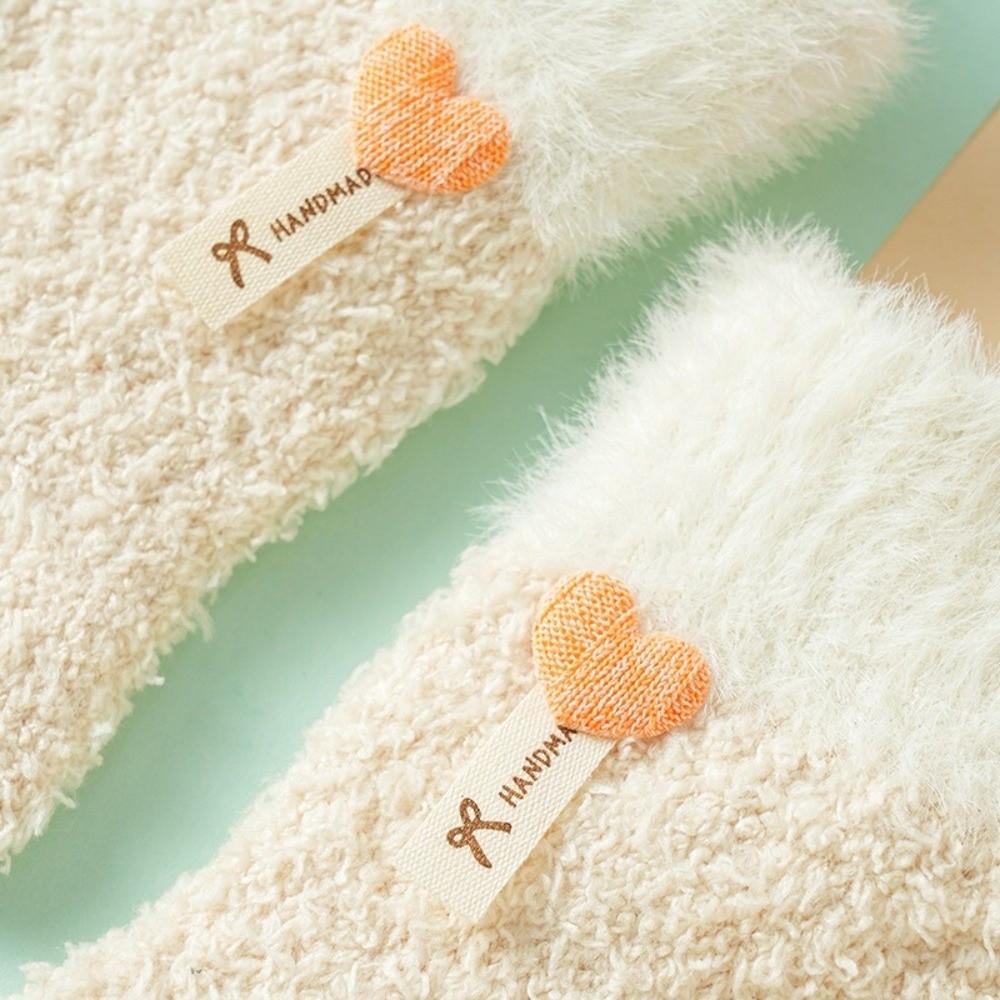 Thickened Warmth Children's Gloves Plush Cuffs Warm Mittens Kids Winter Gloves Cold Weather Wear