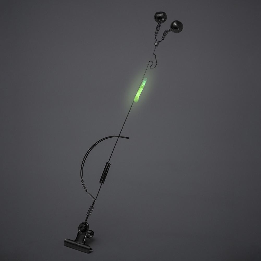Fishing Rod Bite Bait Alarm Stainless Steel Night Fishing Alarm Bells Carp Tackle Anti-corrosion Anti-rust Fishing Equipment