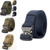 Men Tactical Belt With Automatic Buckle For Outdoor Military Training And Casual Wear