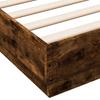 LED Bed Frame In Smoked Oak 120 X 190 Cm