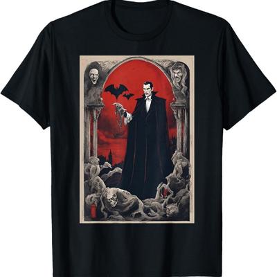 Dracula Lair - Bram Stoker Tribut T-Shirt