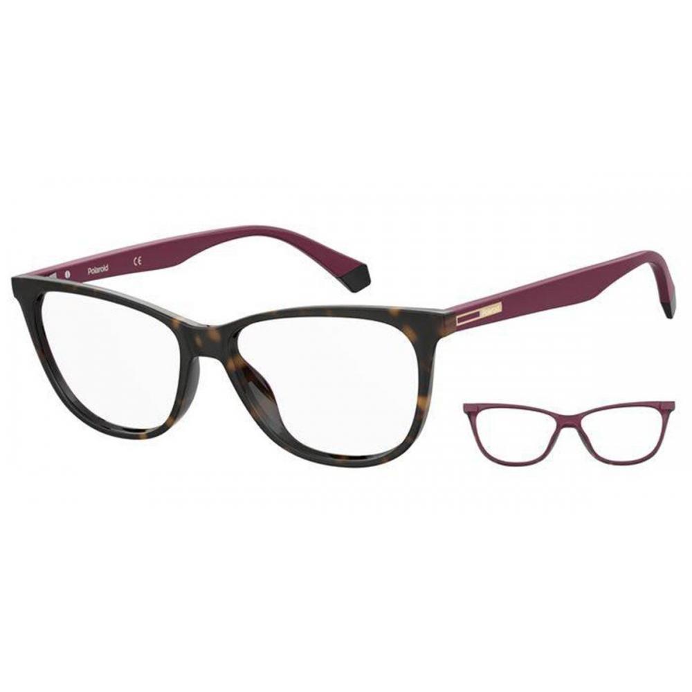 

Polaroid Pld D408 With Clip On 65t Women Eyeglasses 53-14-145