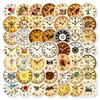 56 Retro Nostalgic Clock Graffiti Stickers Creative Waterproof Diy Handbook Notebook Decorative Stickers