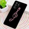 Treble Clef Music Note TPU Phone Case For Samsung Galaxy Note 10 Pro S26 S25 S24 S23 S22 Ultra Plus S21 FE S20 Shockproof Cover