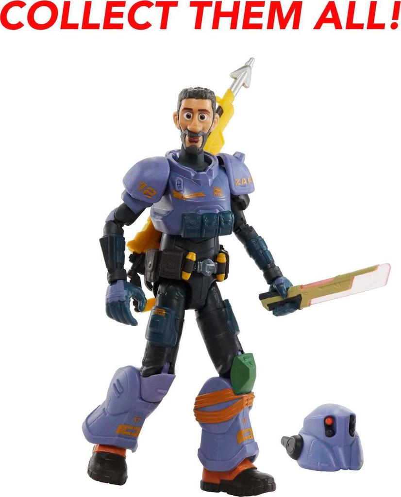 Mattel Disney Pixar Lightyear Action Figure Accessory Set Alpha Class Mo Morrison Collectible Toy with 24 Moveable Joints & & 7-Inch