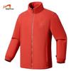Guirenniao Unisex College Style Windproof Fleece Jacket