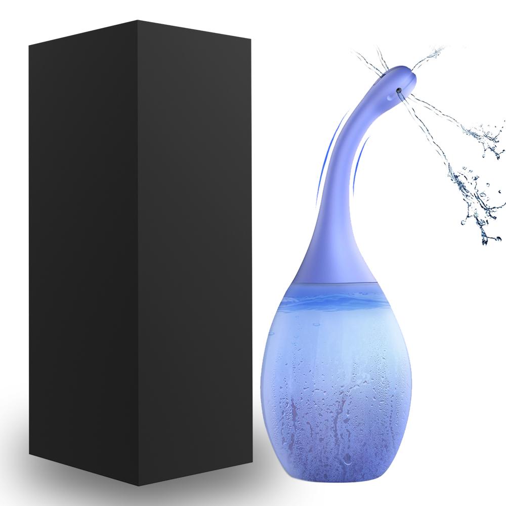 Reusable Silicone Enema Bulb Anal Douche Cleaner for Men Women Colon Cleansing Anti-Backflow Douche for Easy Cleaning Devices 18