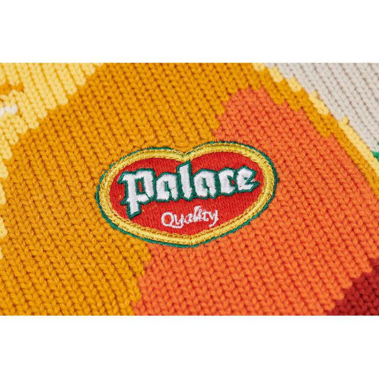 Palace Fruit Life Knit Soft White Unisex Tops P26KW011