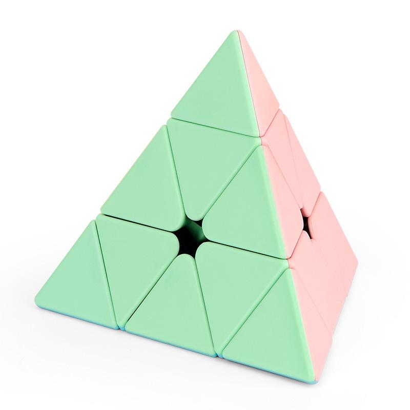Charming Dragon Alien Magic Cube: Pyramid Skew Turn SQ Mirror Puzzle
