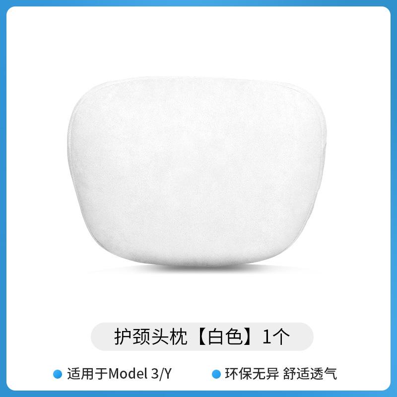 Dla Tesla Model 3 Model Y Miękka Pamięć Zagłówek Siedziska Samochodowego Poduszka Pod Szyję Wygodna Poduszka Wysokiej jakości Samochodowa