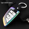 Key Fob Cover for BMW 5 Series 525li, 2 Series, 3 Series 320li, 7 Series, X3 X4 - Compatible with Modifications