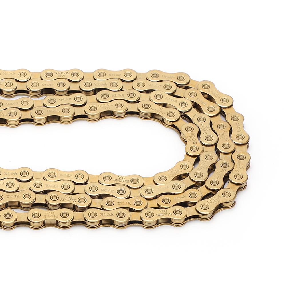 12 Speed Bike Chain 1/2x11/128 Inch 126 Links Lightweight Chain for Mountain Road Bike
