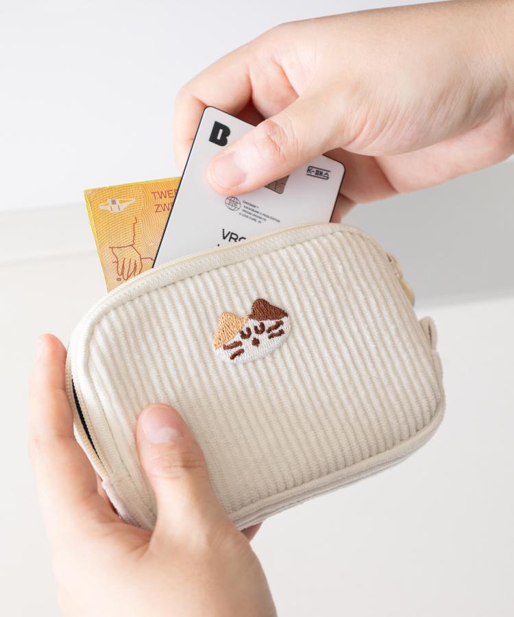 Brunch Brother Mogri Corduroy Card Wallet