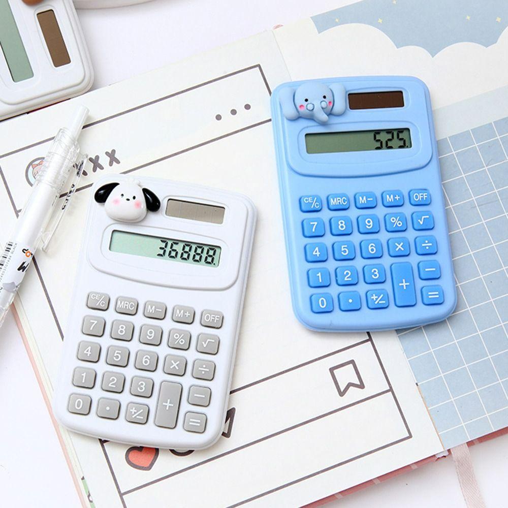 Cute Mini Calculator Plastic Accounting Calculator High-quality Math Calculator  Shop