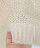 Miette Mix Loop Knit REXX1137 Free Size Black Women's