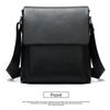 Head Layer Cowhide Men's Shoulder Bag Casual Covered Single Trendy Versatile Commuting