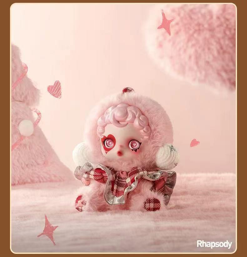 

Плюшевая игрушка-сюрприз, трендовая игрушка, аксессуар для рюкзака, кукла, зимняя симфония, детский праздничный подарок, кукла 15CM