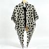Leopard Print Tassel Shawl: Warm, Thick Triangle Cloak for Autumn & Winter