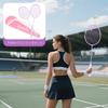 Badminton Lightweight carbon fiber badminton 2 badminton 2 badminton and 1 bag Suitable for outdoor activities and family Set rackets, rackets,