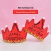 LED Light-Up Felt Birthday Party Hats for Kids - Glowing Crowns