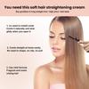 Hair Straightening Cream Professional Dry Damage Frizz Treatment Soft Smoothing Curly Hair Protein Correction Restore Hair Shiny
