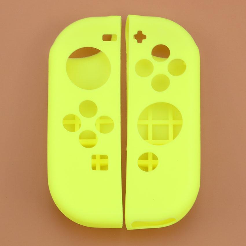 JCD 1Set Links Rechts Weiches Silikon Gummi Griff Gel Schutz L R Controller Gamepad Hülle Case Abdeckung Für Switch Joy-Con Joycon NS